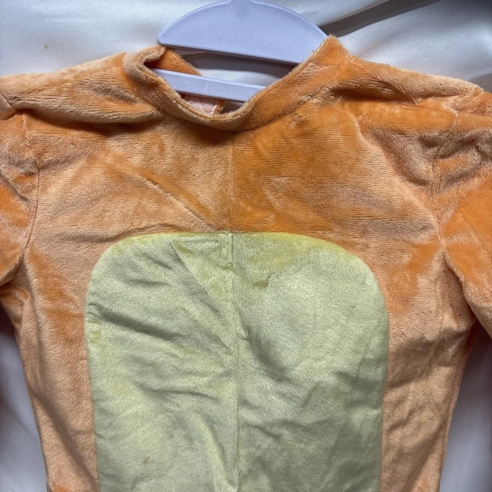 Bluey Bingo Heeler Orange Costume Infant Size 3T-4T Halloween EUC